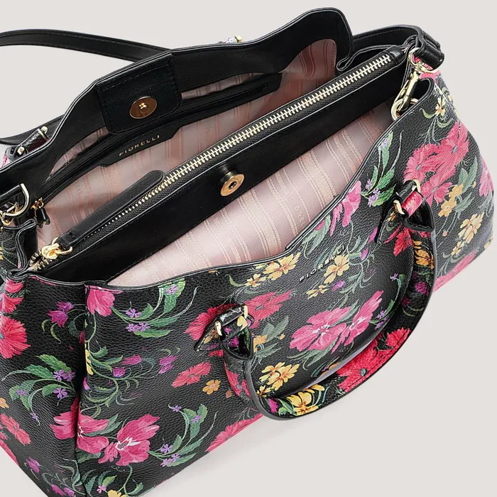 Women Paloma Handbag Romantic Floral Print Fiorelli Grab Bags