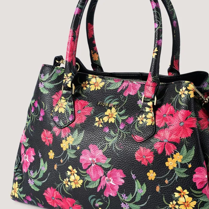 Women Paloma Handbag Romantic Floral Print Fiorelli Grab Bags