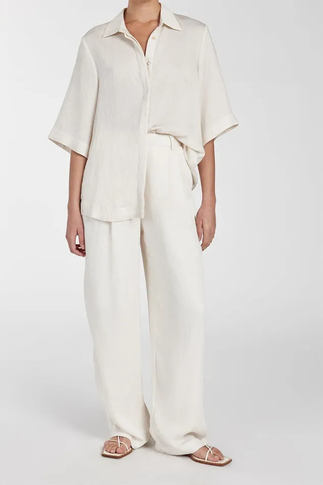 Women Pants DISSH CANNE CREAM PANT