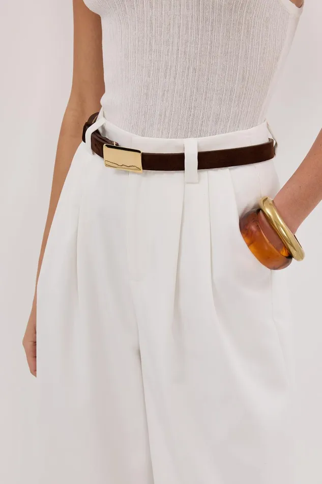 Women Pants DISSH GRACE WHITE PANT