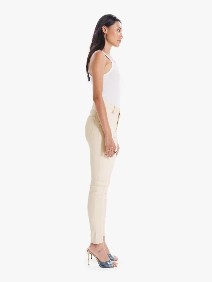 Women Pants Mother Denim The Super Swooner Natural