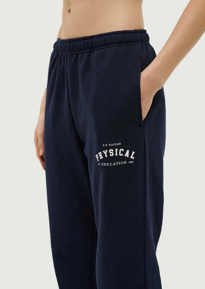 Women Pants PE Nation PHYSICAL TRACKPANT IN DARK NAVY