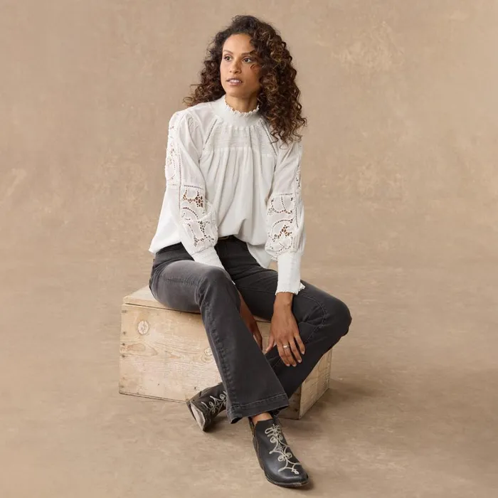 Women Pascal Top Off White Sundance Catalog Tops Women Pascal Top Off White Sundance Catalog Tops