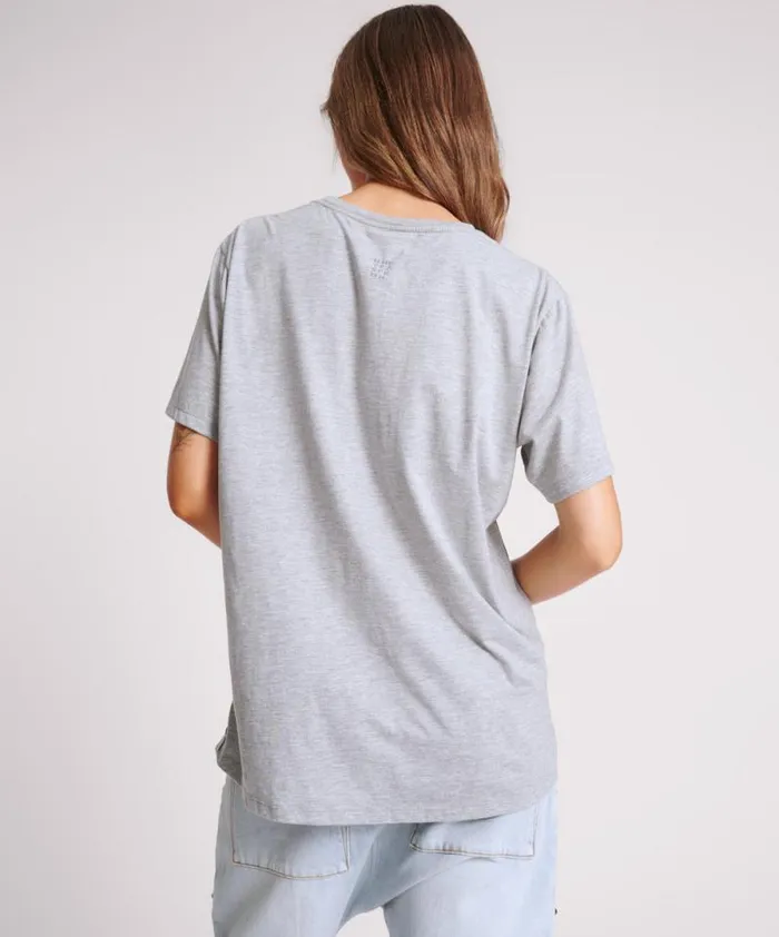 Women PEACE BURNOUT BASKETBALL TEE One Teaspoon Tees and Tanks