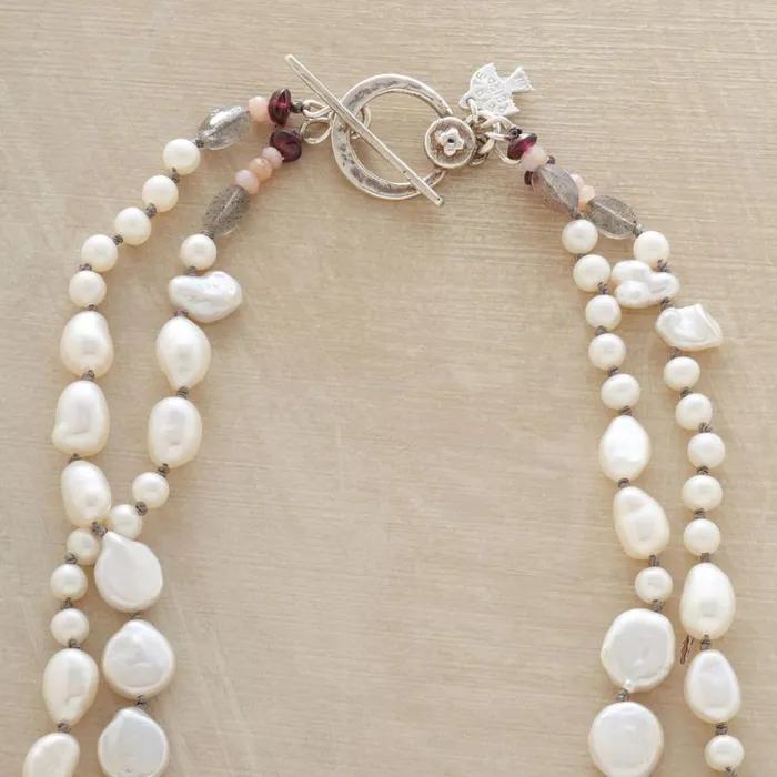 Women Pearl Melange Necklace Sundance Catalog Necklaces Women Pearl Melange Necklace Sundance Catalog Necklaces