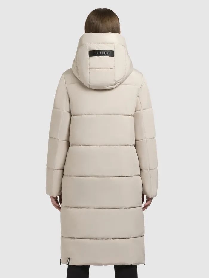 Women Puffer Coats KHUJO Mantel MIRI2 Hellbeige Hellbeige