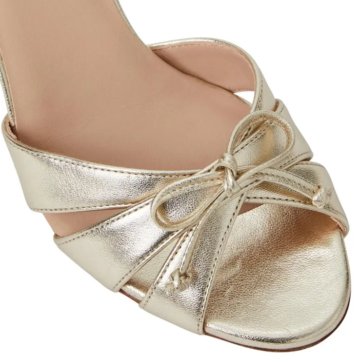 Women Pumps Bruno Magli PEMA Pump GOLD METALLIC