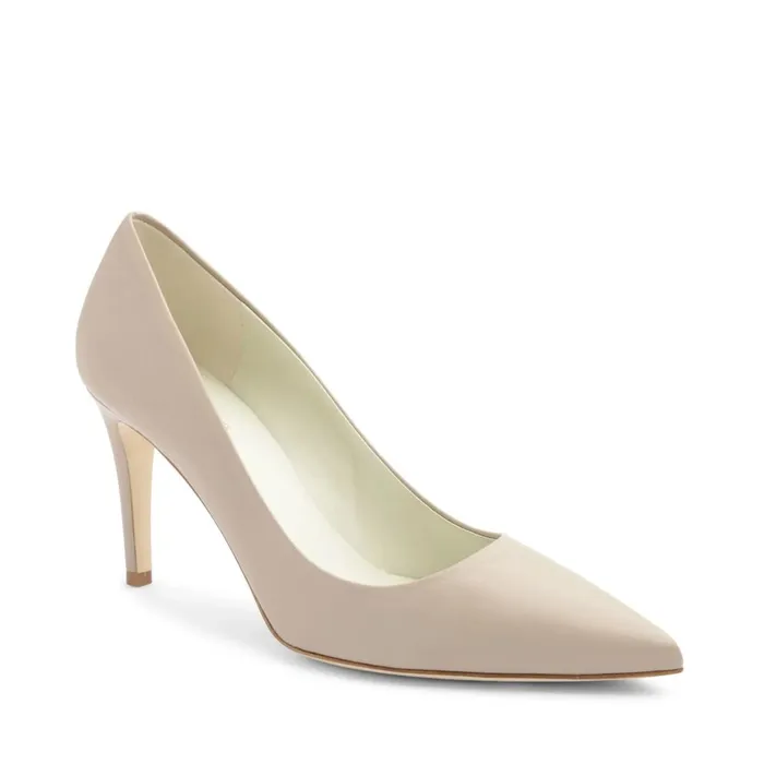 Women Pumps Bruno Magli Telma Leather PointedToe PumpNatural