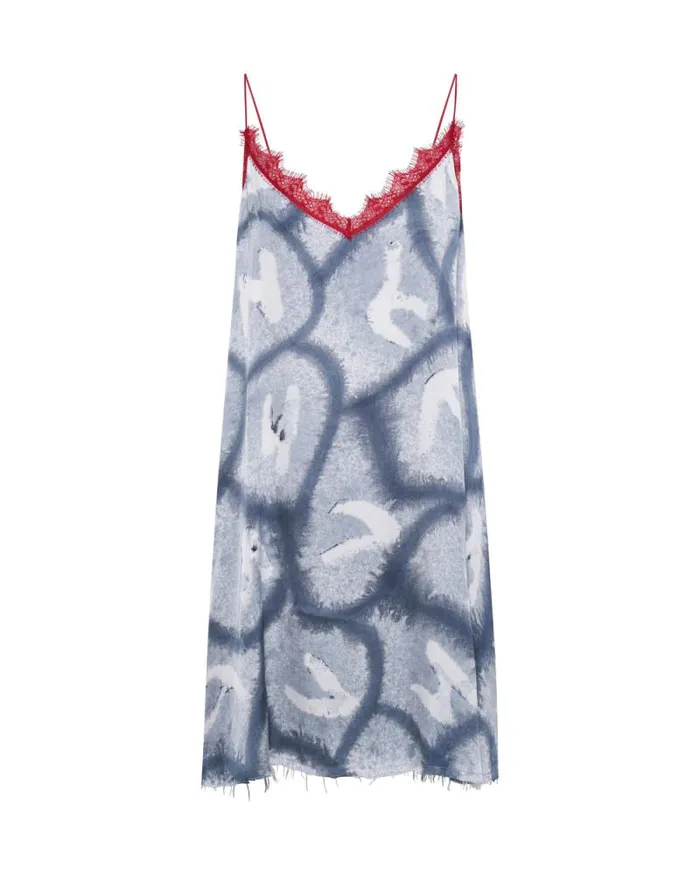 Women REFLECTION HAND PRINTED DELIRIOUS SLIP DRESS One Teaspoon Mini Dresses Women REFLECTION HAND PRINTED DELIRIOUS SLIP DRESS One Teaspoon Mini Dresses