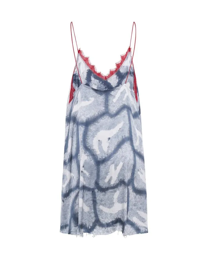 Women REFLECTION HAND PRINTED DELIRIOUS SLIP DRESS One Teaspoon Mini Dresses Women REFLECTION HAND PRINTED DELIRIOUS SLIP DRESS One Teaspoon Mini Dresses