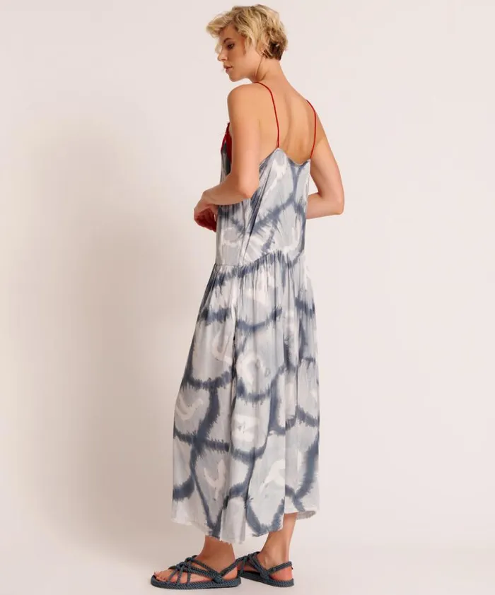 Women REFLECTION HAND PRINTED HIDEAWAY SLIP DRESS One Teaspoon Midi and Maxi Dresses