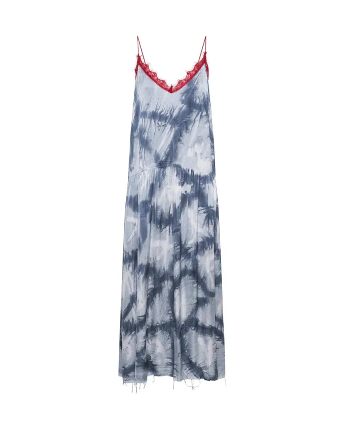 Women REFLECTION HAND PRINTED HIDEAWAY SLIP DRESS One Teaspoon Midi and Maxi Dresses