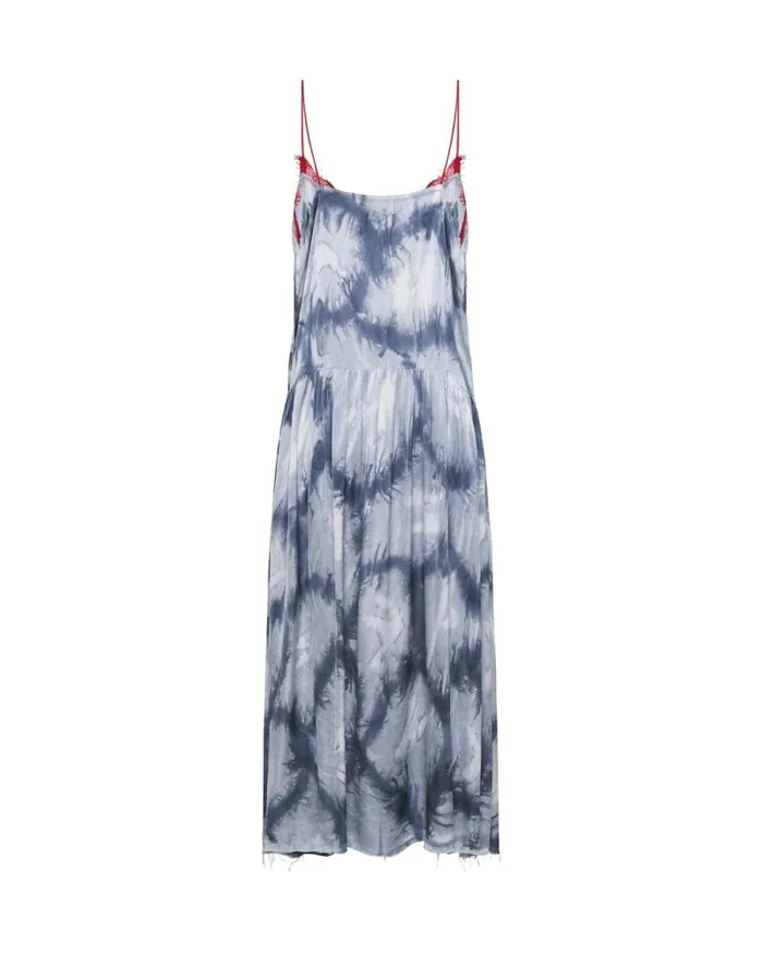 Women REFLECTION HAND PRINTED HIDEAWAY SLIP DRESS One Teaspoon Midi and Maxi Dresses