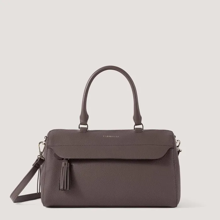 Women Remington Bowler Bag Coffee Brown Fiorelli Grab Bags