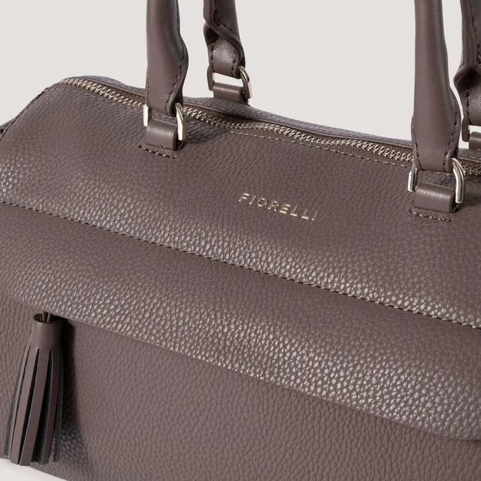 Women Remington Bowler Bag Coffee Brown Fiorelli Grab Bags