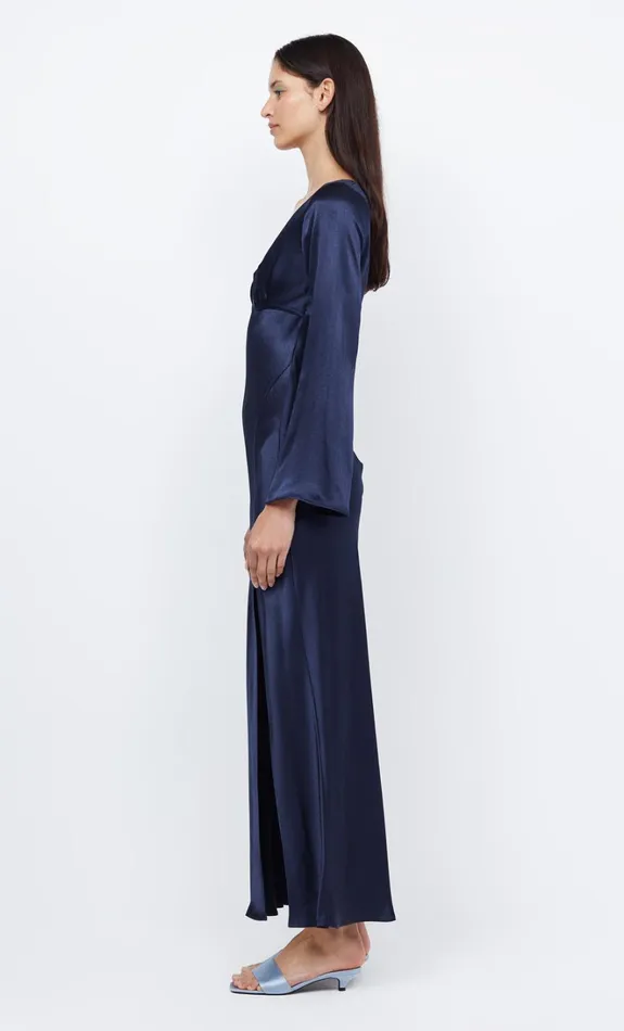 Women REN LONG SLEEVE MAXI DRESS 8211 INK Bec Bridge Prom Dresses