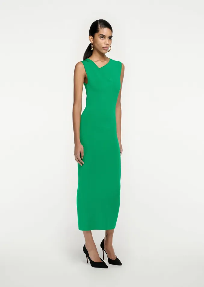 Women Roland Mouret Clothing Knit Midi Dress