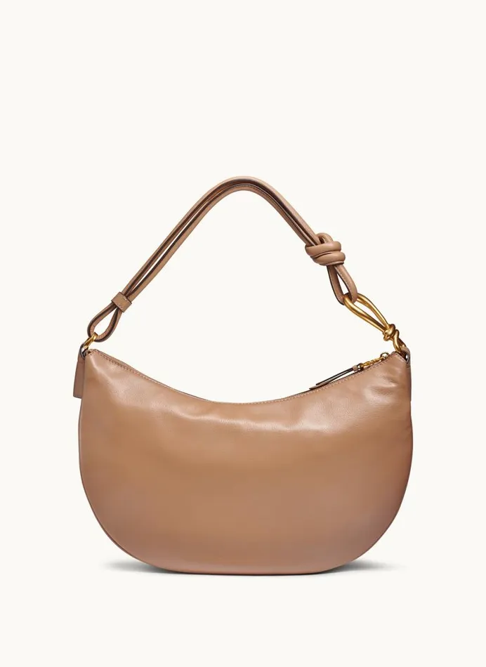 Women ROSLYN LARGE HOBO Fawn Donna Karan New York Shoulder And Hobo Bags Women ROSLYN LARGE HOBO Fawn Donna Karan New York Shoulder And Hobo Bags
