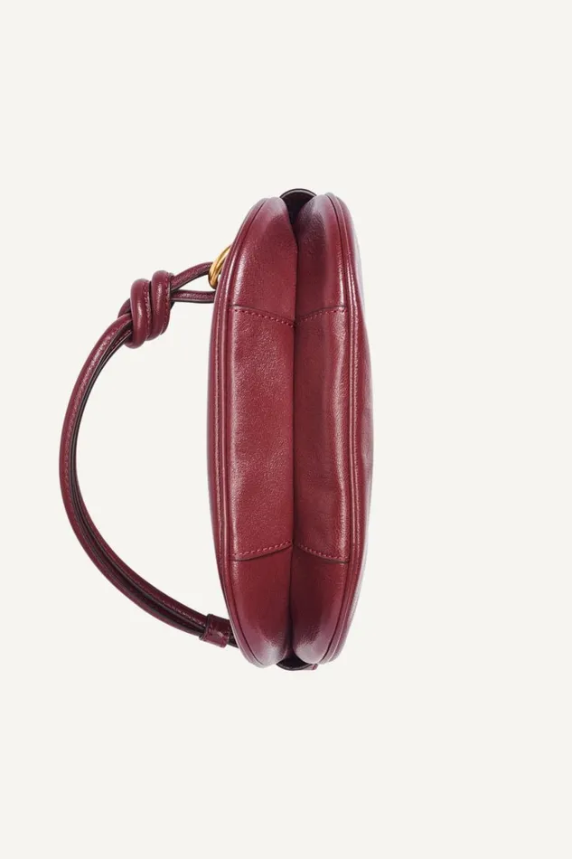 Women ROSLYN SMALL HOBO Garnet Donna Karan New York Crossbodies And Satchels Women ROSLYN SMALL HOBO Garnet Donna Karan New York Crossbodies And Satchels