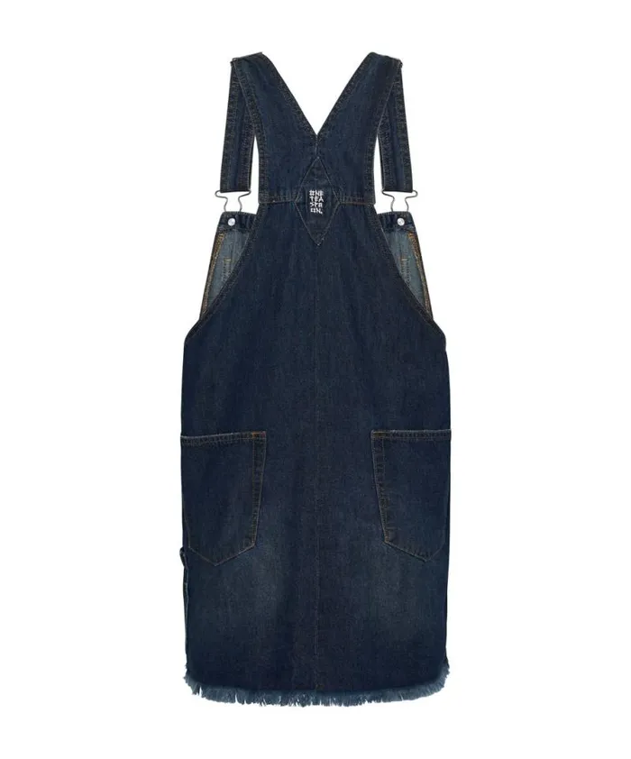 Women ROYAL BLUE MINI STANTON ST DRESS One Teaspoon Denim Dresses Women ROYAL BLUE MINI STANTON ST DRESS One Teaspoon Denim Dresses