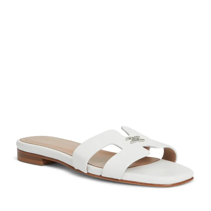 Women Sandals and Slides Bruno Magli FINA Single Band Sandal WHITE
