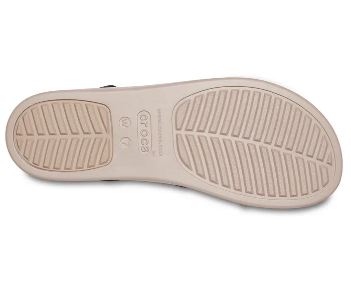 Women Sandals Crocs Crocs Brooklyn Low Wedge Black Mushroom