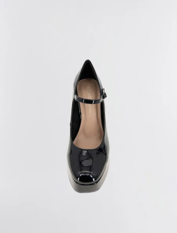Women Selica Pump Black Patent BCBG Shoes