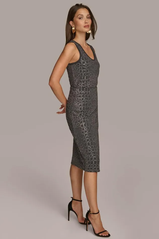 Women SEQUIN EMBELIISHED SKIRT Iron Donna Karan New York Skirts Women SEQUIN EMBELIISHED SKIRT Iron Donna Karan New York Skirts