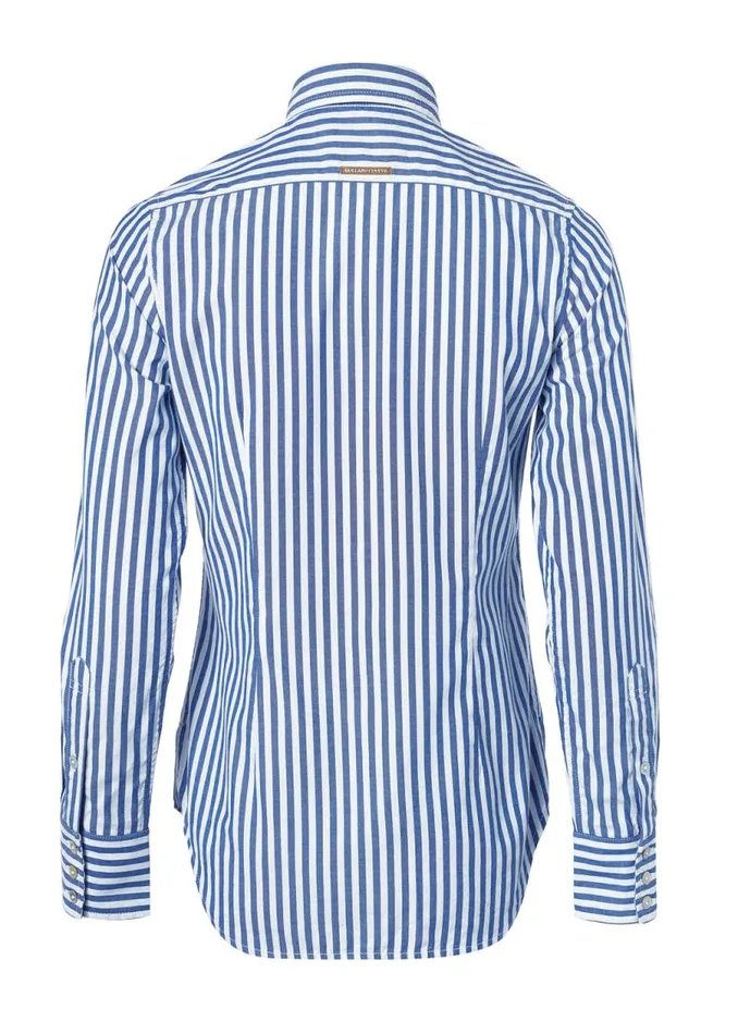 Women Shirts and Blouses Holland Cooper Classic Button Down Shirt Navy Stripe Women Shirts and Blouses Holland Cooper Classic Button Down Shirt Navy Stripe