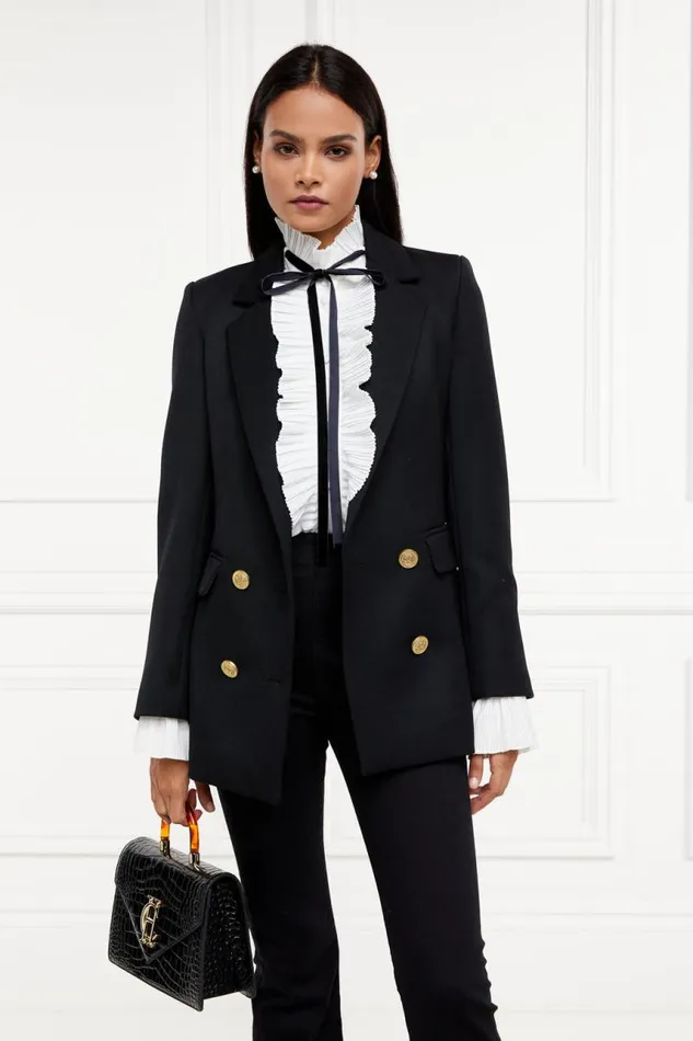 Women Shirts and Blouses Holland Cooper Olivia Tie Shirt White Women Shirts and Blouses Holland Cooper Olivia Tie Shirt White