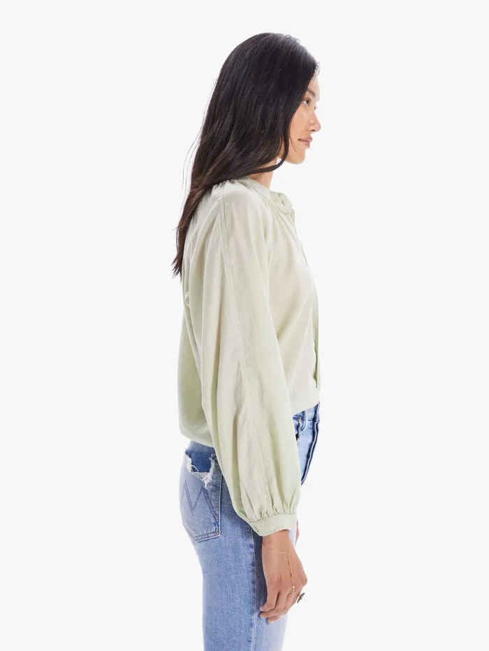 Women Shirts Mother Denim The Sunburst Dark Green