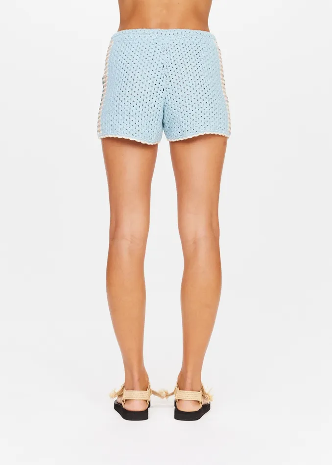 Women Shorts THE UPSIDE CASTILLO CROCHET HALI SHORT Women Shorts THE UPSIDE CASTILLO CROCHET HALI SHORT