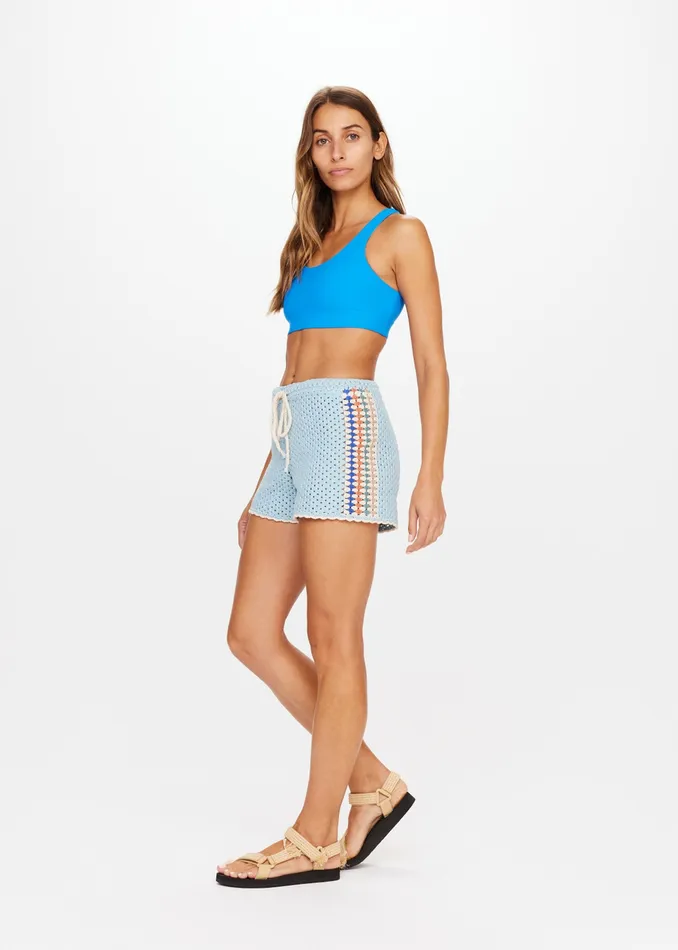 Women Shorts THE UPSIDE CASTILLO CROCHET HALI SHORT Women Shorts THE UPSIDE CASTILLO CROCHET HALI SHORT