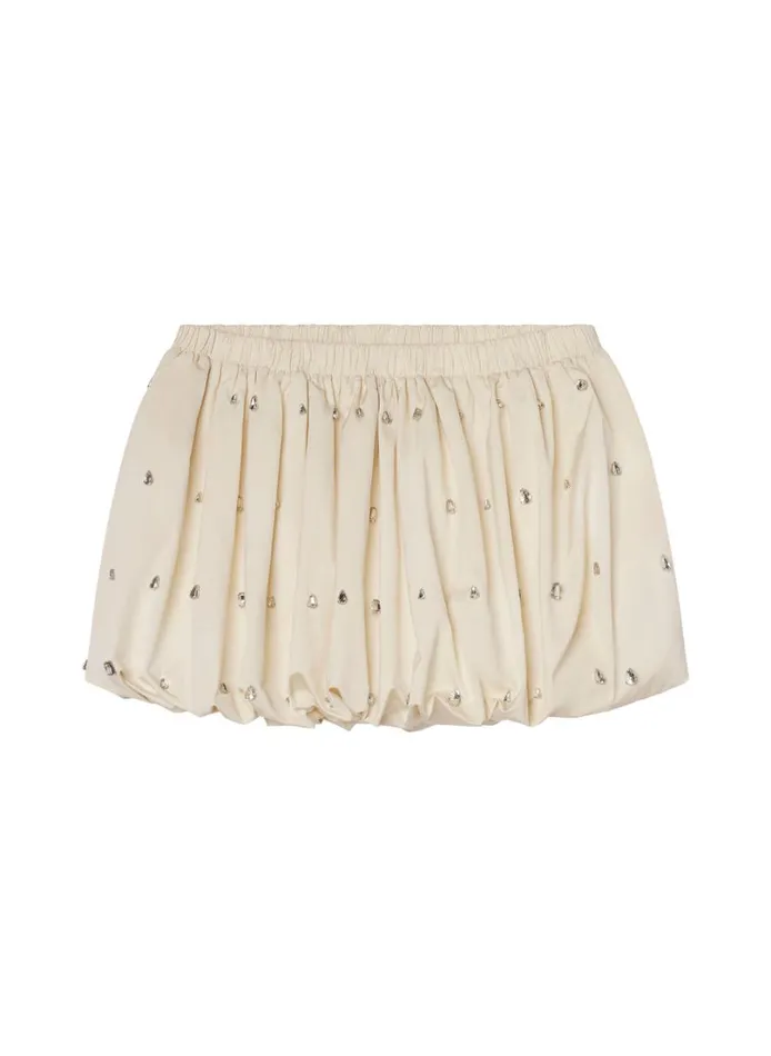 Women Skirts ALC Holly Embellished Convertible Skirt Cream