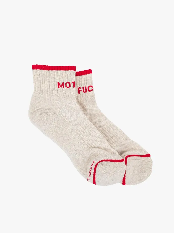 Women SocksLaces Mother Denim Baby Steps Ankle Natural