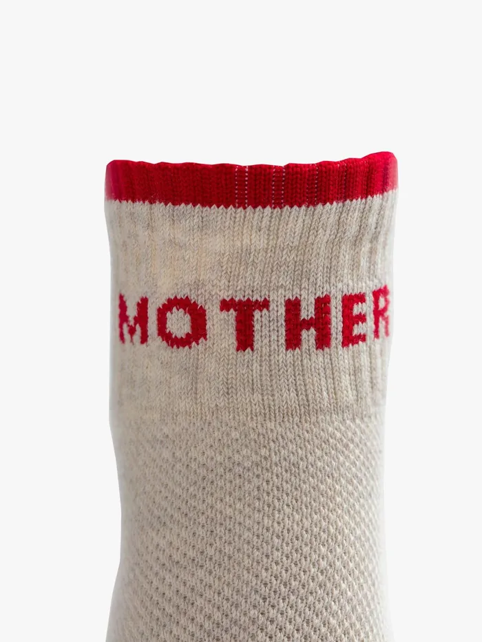 Women SocksLaces Mother Denim Baby Steps Ankle Natural