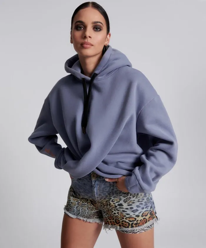 Women STAND BY TWISTED HOODY One Teaspoon Hoodies And Sweats Women STAND BY TWISTED HOODY One Teaspoon Hoodies And Sweats