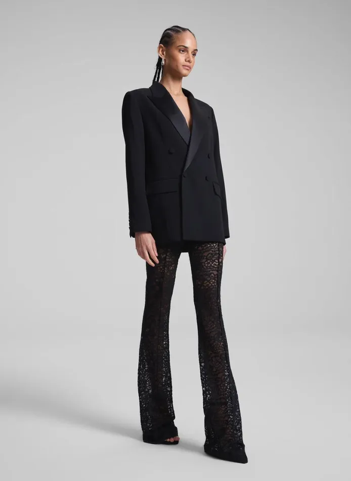 Women Suits ALC Calla Oversized Tailored Tux Jacket Blackblack
