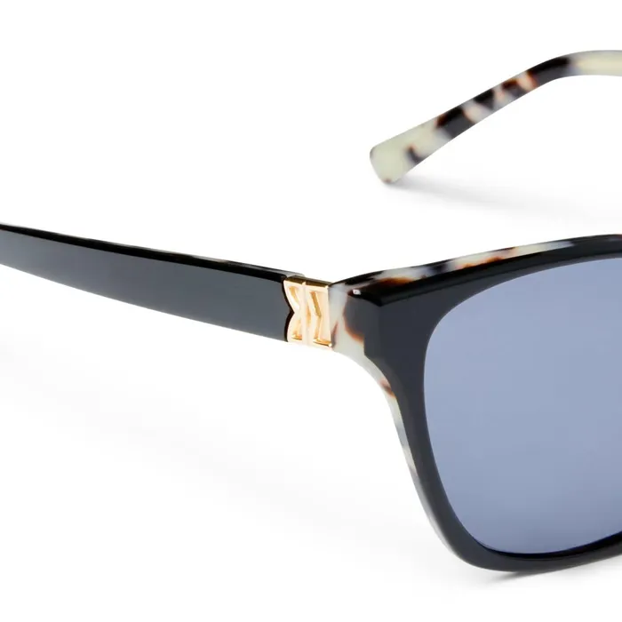 Women Sunglasses Bruno Magli Vales Limited Edition Cateye Sunglasses Black