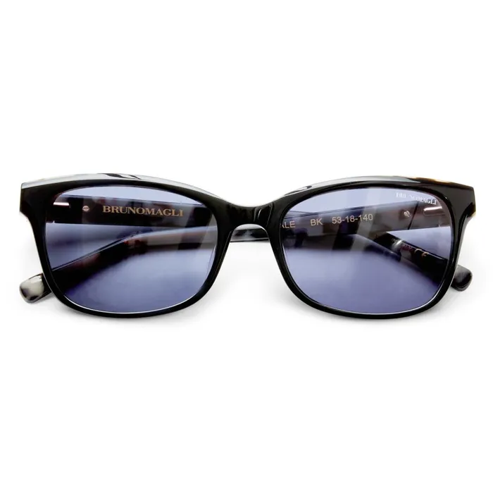 Women Sunglasses Bruno Magli Vales Limited Edition Cateye Sunglasses Black