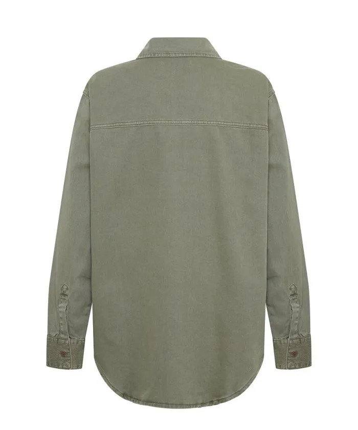 Women SUPER KHAKI SOHO SHIRT One Teaspoon Shirts Women SUPER KHAKI SOHO SHIRT One Teaspoon Shirts