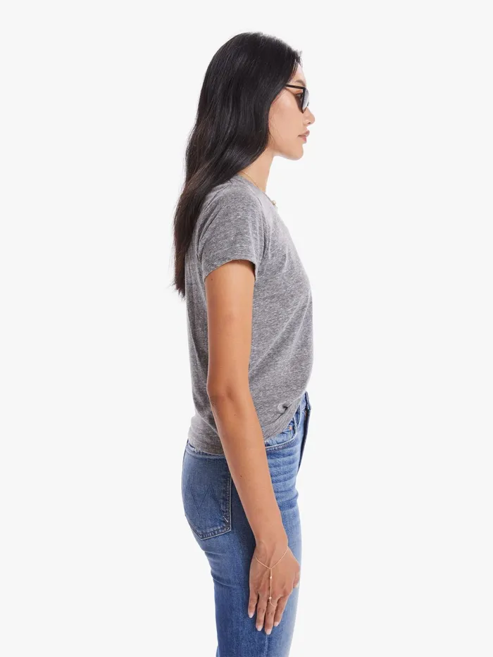 Women Tees Mother Denim The Lil Goodie Goodie Heather Grey