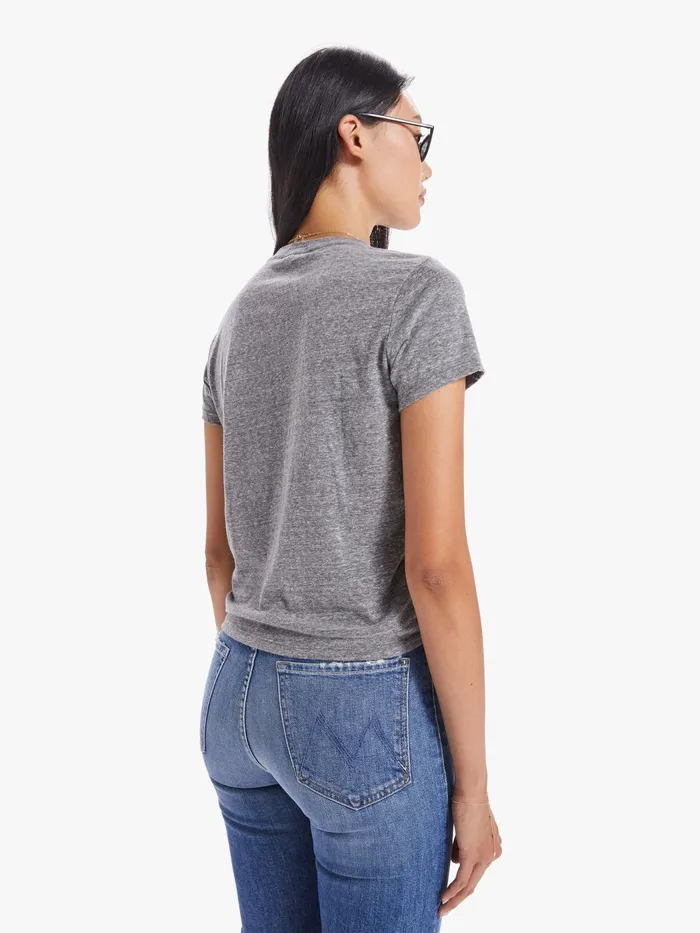 Women Tees Mother Denim The Lil Goodie Goodie Heather Grey
