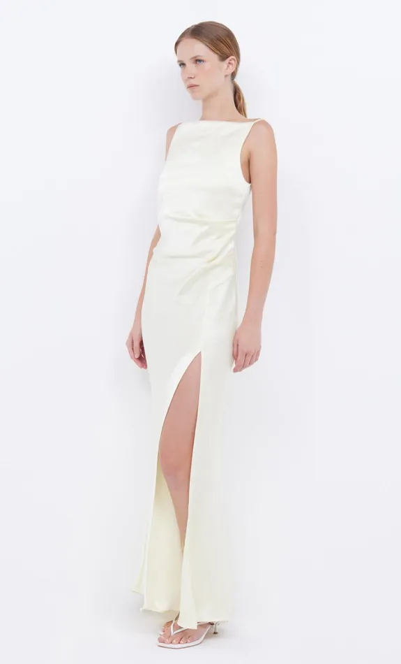 Women THE DREAMER MAXI DRESS 8211 ICE YELLOW Bec Bridge Bridesmaid Dresses