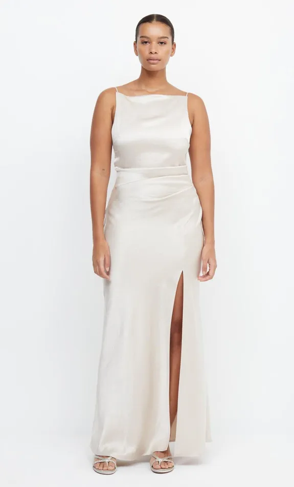 Women THE DREAMER MAXI DRESS 8211 SAND Bec Bridge Bridesmaid Dresses