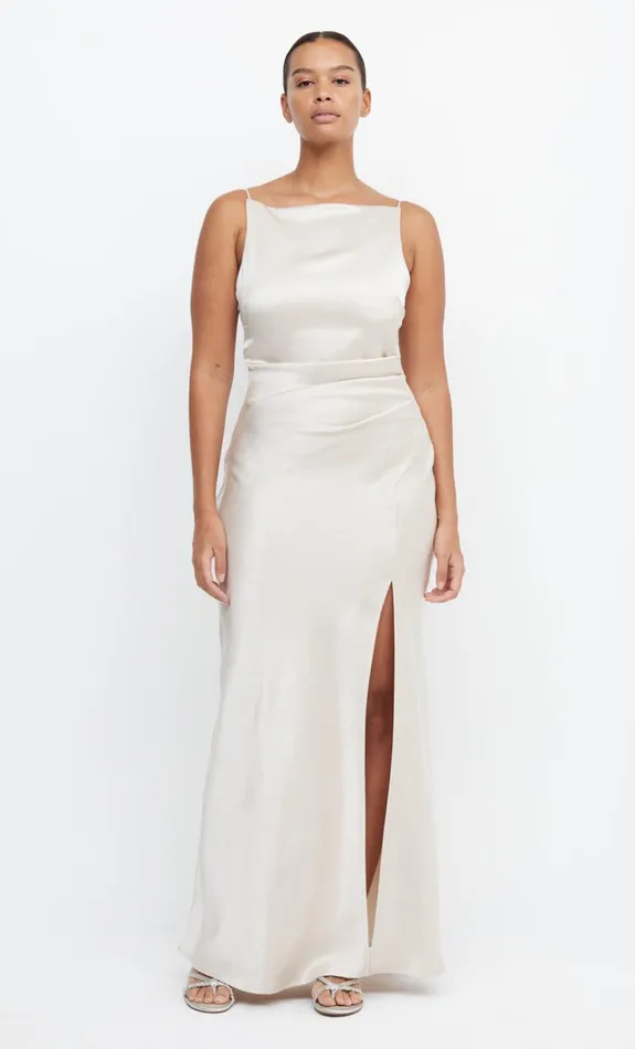 Women THE DREAMER MAXI DRESS 8211 SAND Bec Bridge Bridesmaid Dresses