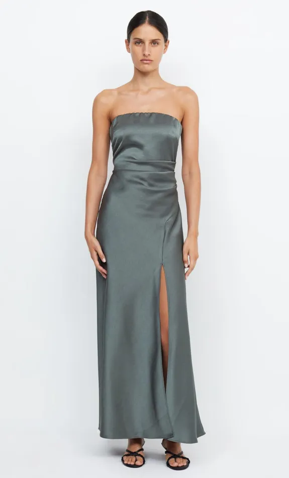 Women THE DREAMER STRAPLESS DRESS 8211 DARK WILLOW Bec Bridge Bridesmaid Dresses