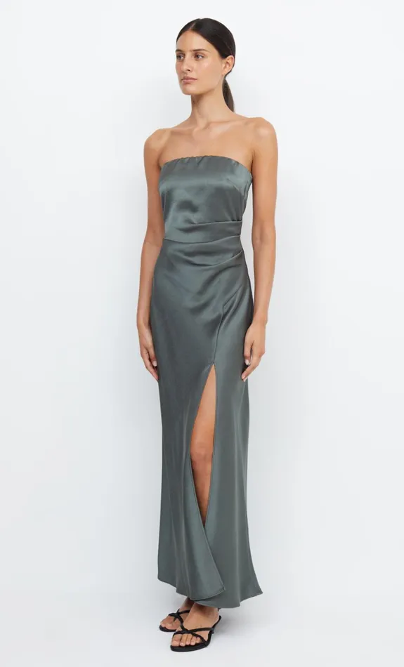 Women THE DREAMER STRAPLESS DRESS 8211 DARK WILLOW Bec Bridge Bridesmaid Dresses