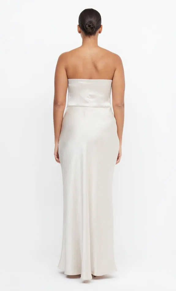 Women THE DREAMER STRAPLESS DRESS 8211 SAND Bec Bridge Maxi Dresses