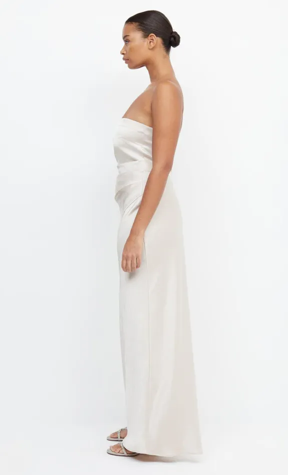 Women THE DREAMER STRAPLESS DRESS 8211 SAND Bec Bridge Maxi Dresses
